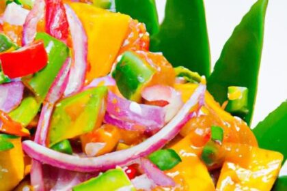 Zesty Mango Habanero Salsa: A Fiery Tropical Twist
