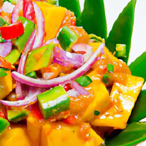 Zesty Mango Habanero Salsa: A Fiery Tropical Twist
