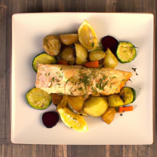 Lemony Dill Cod & Roasted Veggies: Easy Sheet Pan Meal