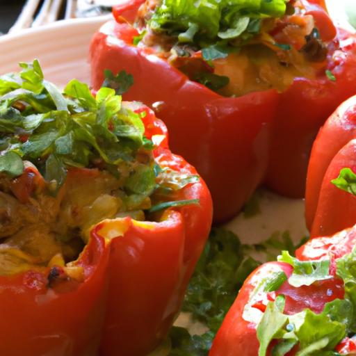Stuffed Bell Peppers: Easy, Healthy, and flavor-Packed Dinner