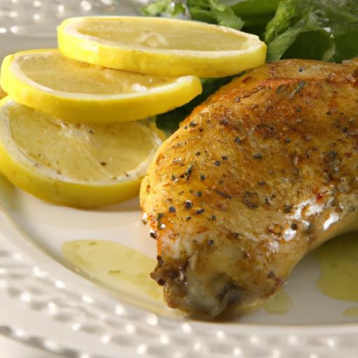Zesty Baked Lemon Herb Chicken: A Flavorful Healthy Delight