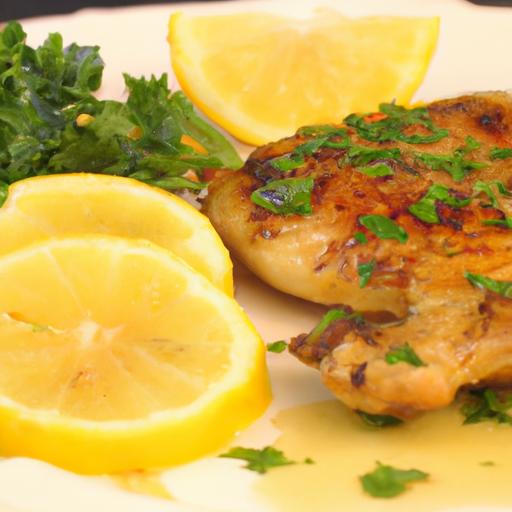 Zesty Baked Lemon Herb Chicken: A Flavorful Healthy​ Delight