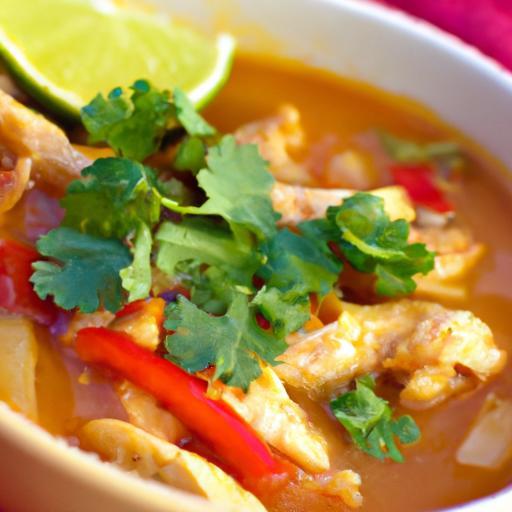 Savor the Zesty Flavors of Hearty Chicken Fajita Soup