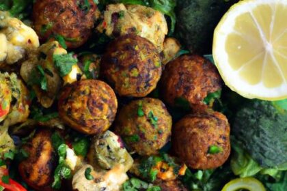One-Pan Mediterranean Falafel & Veggies: Easy & Flavorful
