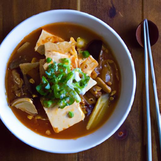 Hearty Vegan Kimchi Jjigae: Spicy Tofu Stew Recipe Guide