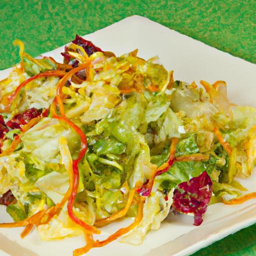 Zesty Thai Mango & Cabbage Salad: A Fresh Flavor Burst