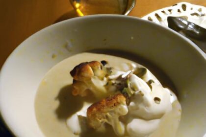 Warm Up with Creamy Roasted Cauliflower & Garlic Soup