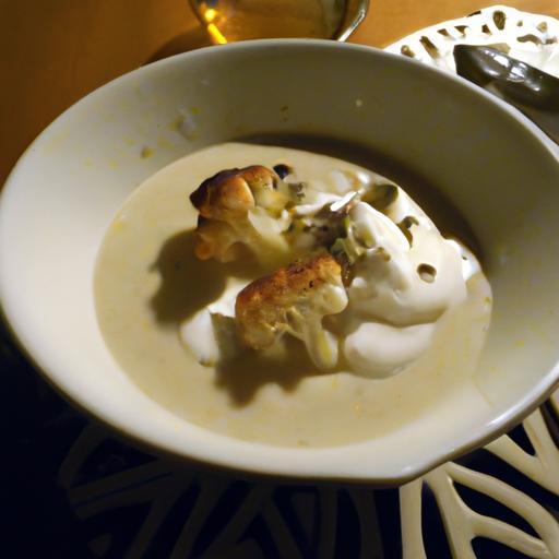 Warm Up with Creamy Roasted Cauliflower & Garlic Soup