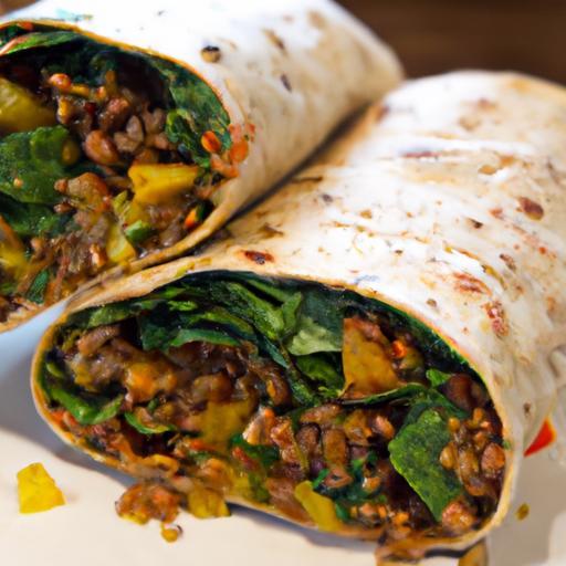 Wholesome Lentil & Spinach Wraps: Tortilla-Free Treats