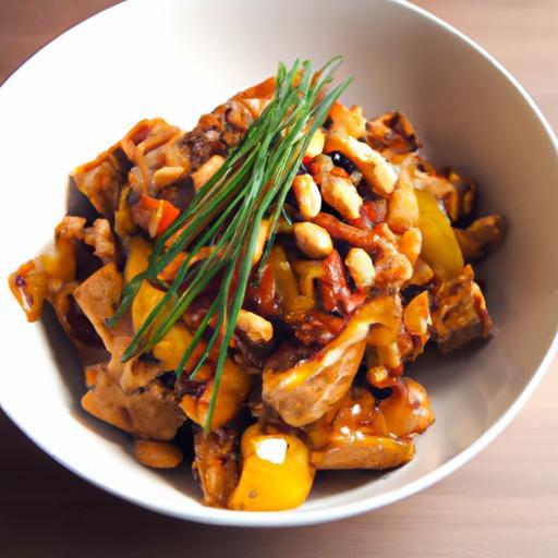 Fiery Peanut Tempeh Bowl: A Flavor-Packed Power Meal