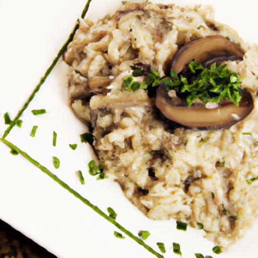 Savor the Creamy Delight of Barley-Free Mushroom Risotto