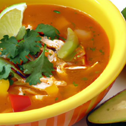 Savor the Zesty Flavors of Hearty Chicken fajita Soup