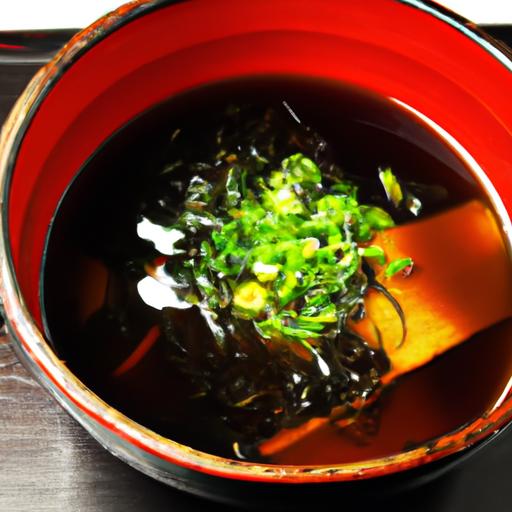 Savoring Miso Soup: Tofu & Seaweed's Perfect Harmony