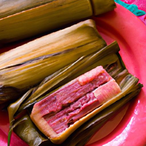 Sweet pink Tamales: Tradition Wrapped in Every Bite