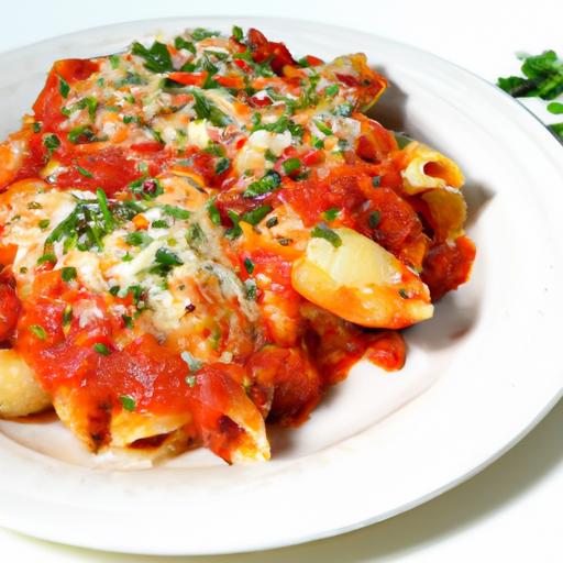 One-Pan Magic: Sheet Pan Stuffed Shells with Marinara