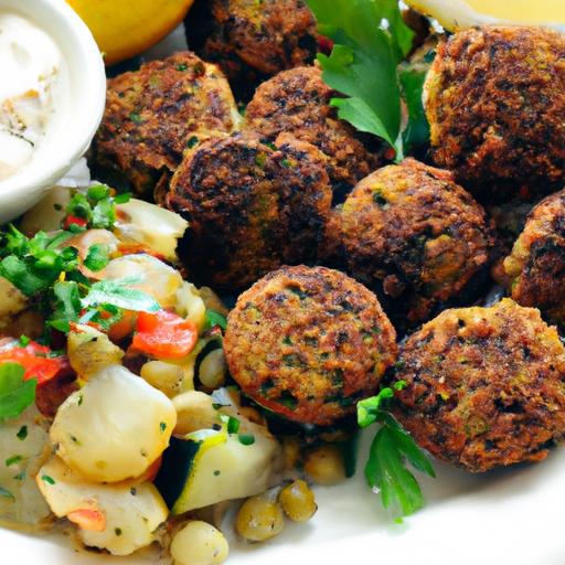 One-Pan Mediterranean Falafel & Veggies: Easy & Flavorful