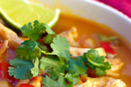 Savor the Zesty Flavors of Hearty Chicken Fajita Soup