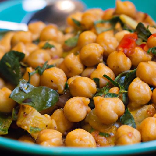 Wholesome Chickpea & Spinach Curry: A Flavorful Feast