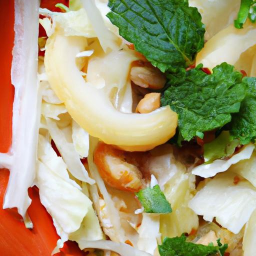Fresh Thai Cabbage Slaw: Peanut-Free Flavor Delight