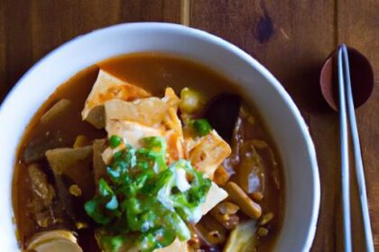 Hearty Vegan Kimchi Jjigae: Spicy Tofu Stew Recipe Guide