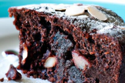 Decadent Flourless Fallen Chocolate Cake by Broma Bakery