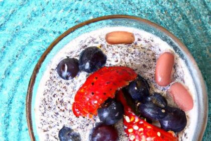 Berry Bliss: Nutrient-Packed Chia Pudding with Almond Milk