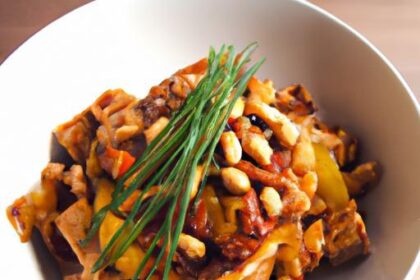 Fiery Peanut Tempeh Bowl: A Flavor-Packed Power Meal