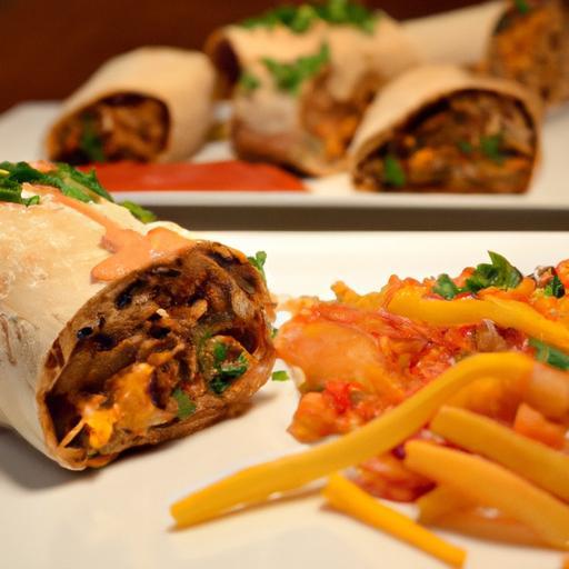 California Burrito Delight: Steak Fries & Cheese Inside