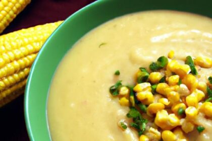 Creamy Sweet Corn & Potato Chowder: A Dairy-Free Delight