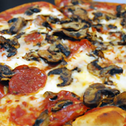 The Perfect Pepperoni & Mushroom Pizza: A Savory Delight