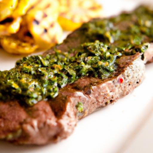 Savor the Bold: Perfect Pan-Seared Steak with Chimichurri