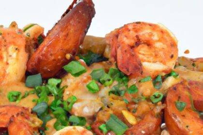 Savor the Flavors of Cajun Shrimp & Sausage Rice Delight