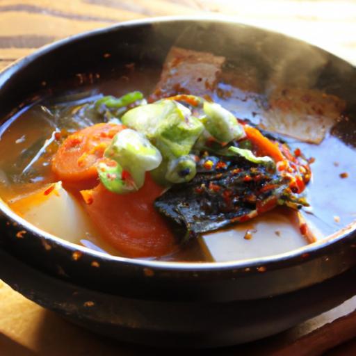 Savor Vegan Kimchi Jjigae: Spicy Tofu Stew Delight