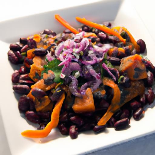 Vibrant Sweet Potato & Black Bean Salad: A Flavorful Boost