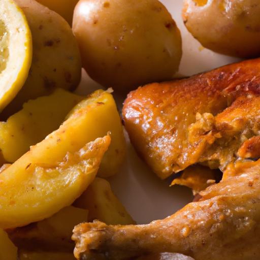 Zesty One-Pan Lemon Chicken & Potatoes: Simple Flavor Magic