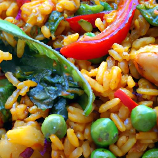 Vibrant Vegan Paella: A Colorful Twist on Tradition