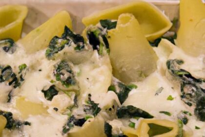 Creamy Ricotta & Spinach Stuffed Shells: A Delightful Twist