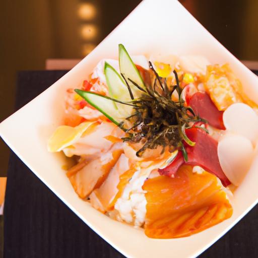 Discover the Art of Japanese Chirashi Sushi: A Vibrant Bowl