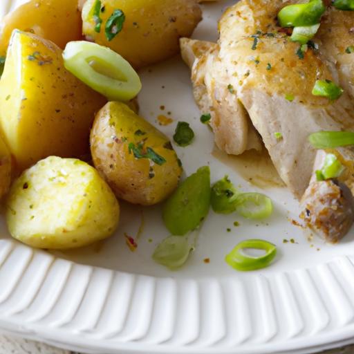 Zesty one-Pan Lemon Chicken & Potatoes: simple Flavor Magic