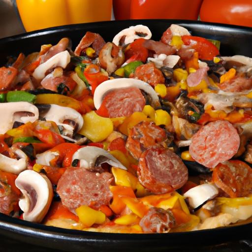 Spice Up Dinner with Zesty Cajun Shrimp & Sausage Pasta