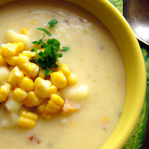 Creamy Sweet Corn & Potato Chowder: A Dairy-Free Delight