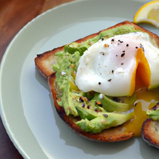 Elevate Breakfast: The Art of Avocado Toast with Poached Egg