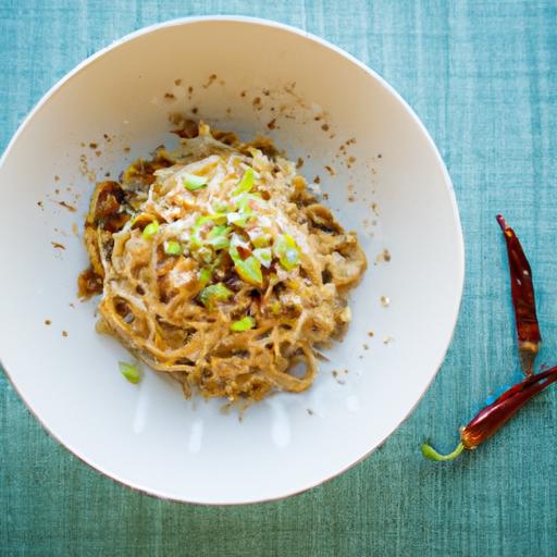 Nutty Delight: How to Make Peanut Butter Sesame Noodles