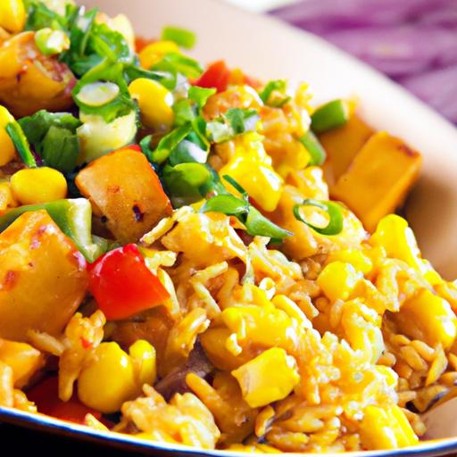 One-Pan BBQ Chicken & Corn Rice Bowl: Easy Flavor Fusion