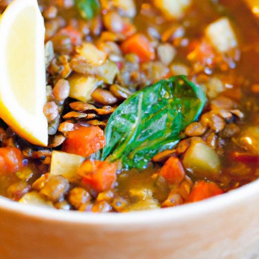 Hearty Lentil Minestrone Soup: A Nutritious Comfort Bowl