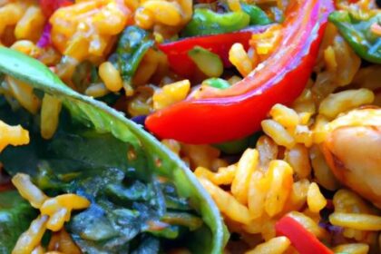 Vibrant Vegan Paella: A Colorful Twist on Tradition
