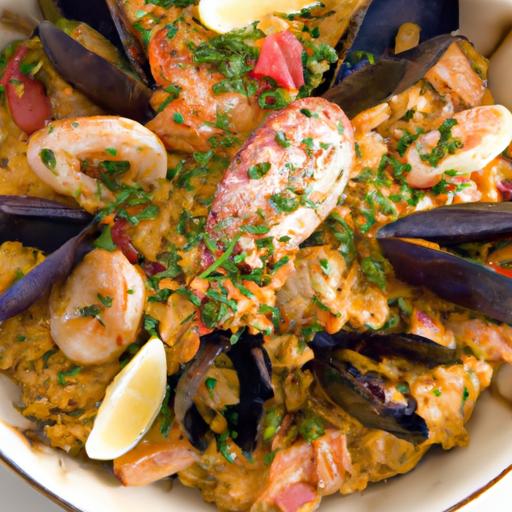 Savor the Flavors: One-Pot Spanish Seafood Paella Recipe
