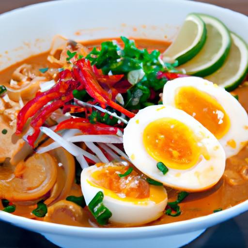Fiery Flavors Unveiled: The Art of Spicy Thai Curry Ramen