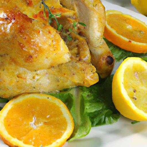 Zesty Baked Lemon Herb Chicken: A Flavorful Delight