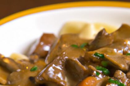 One-Pot Beef Stroganoff: Simple, Savory, and Satisfying